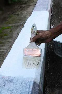 Painters ground Stock Photos
