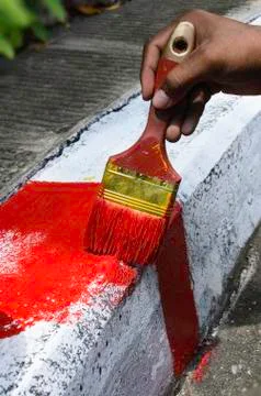 Painters ground Stock Photos