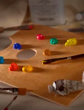 Painter's Pallette Stock Photos