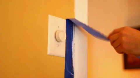 Painter's Tape 2029 Stock Footage 1100732