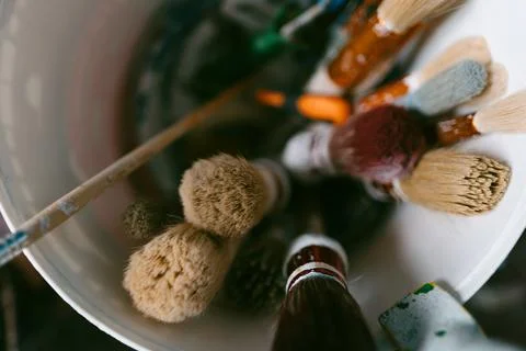 Painter's Tools Fotos de archivo