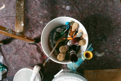 Painter's Tools Fotos de archivo