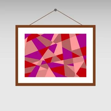 Painting abstraction Stock Illustration