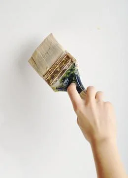 Painting brush Foto stock