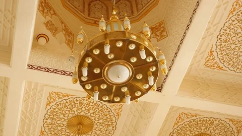 Painting on the Ceiling Stock Footage 86872898