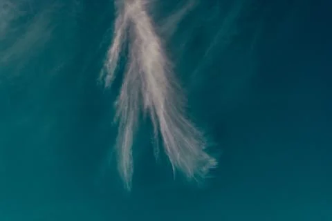 Painting with clouds Stock Photos