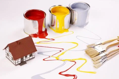 Painting Concept! Stock Photos