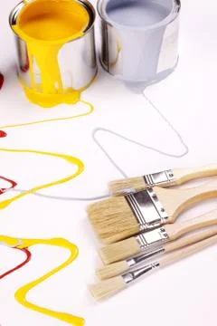 Painting Concept! Stock Photos