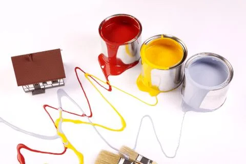 Painting Concept! Stock Photos