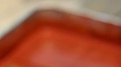 Painting Deck Floor - Close-Up Stock Footage 62053111