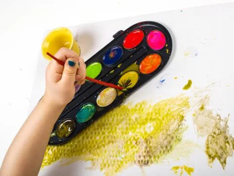 Painting egg Stock Photos