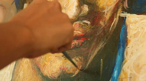 Painting Stock-Footage 911909