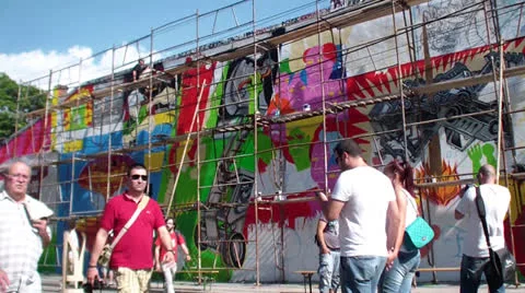 Painting Stock Footage 25042606