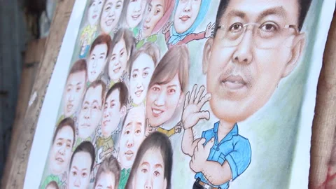 Painting Video stock 131461898