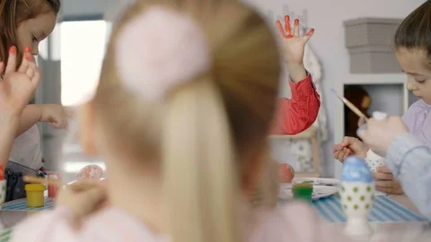 Painting is a great fun    Stock-Footage 103659504
