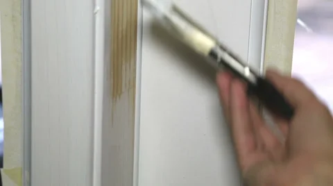 Painting hand Stock-Footage 31979229