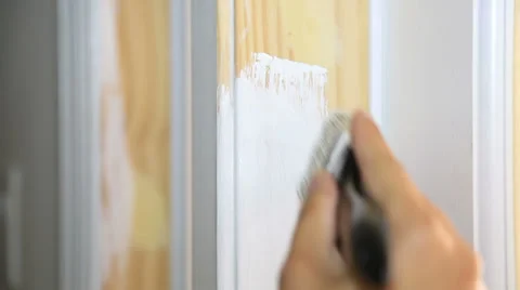 Painting hand Stock-Footage 31979241