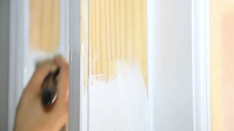 Painting hand Stock-Footage 31979612