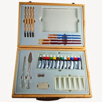 Painting instruments Stock Photos