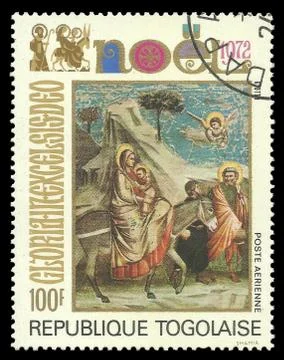 Painting Leak in Egypt Stock Illustration