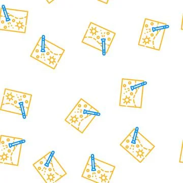 Painting with light vector seamless pattern Stock Illustration