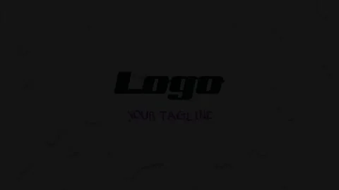 Painting Logo for After Effects 库存 After Effects