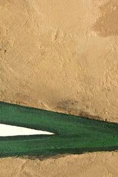 Painting macro Foto stock