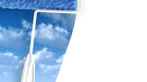 Painting moving Sky 스톡 동영상 10803172