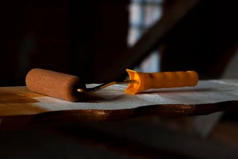 Painting roller Stock Photos