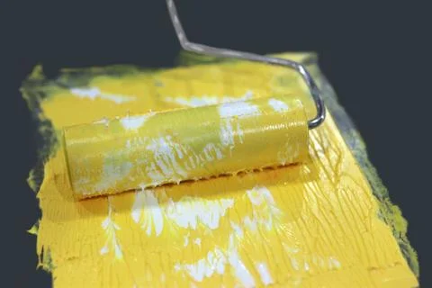 Painting roller Stock Photos
