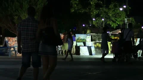 Painting stand Video stock 11889822