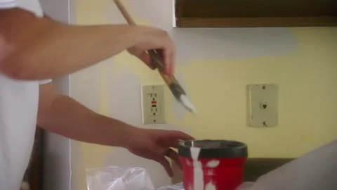Painting wall 2 Stock-Footage 290794400