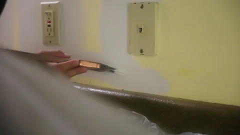 Painting wall 3 Stock-Footage 290794776