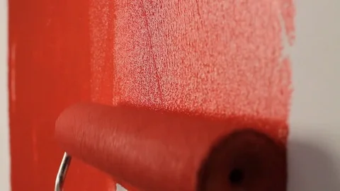 Painting Wall Stock Footage