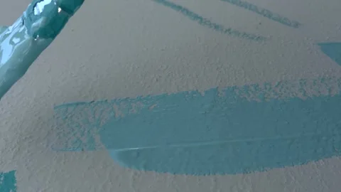Painting a wall Stock Footage 278838272