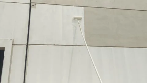 PAINTING WALL Stock Footage 282969092