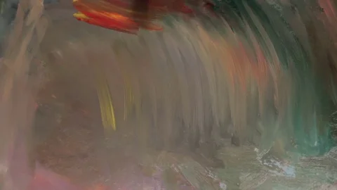 Painting Working Process Stock Footage 83910026