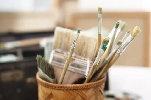 Painting workshop Foto stock