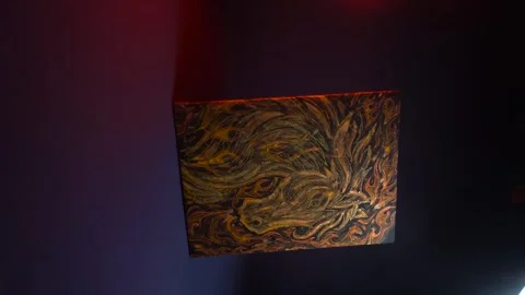 Painting of the year Stock Footage 327389151