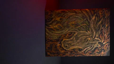 Painting of the year Stock Footage 327389254