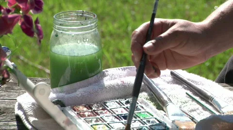 Painting2 Stock Footage 753401
