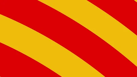 Paints animated VJ loop background red with orange waves signs0001-0240 Stock Footage 346156495