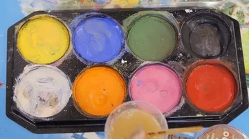Paints for Painting  Stock Footage 85492015