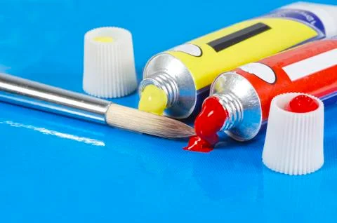 Paints Stock Photos