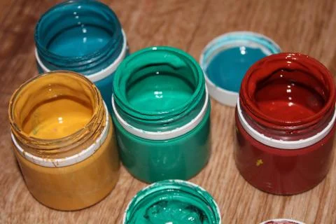 Paints Stock Photos