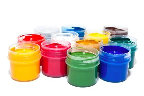 Paints Stock Photos