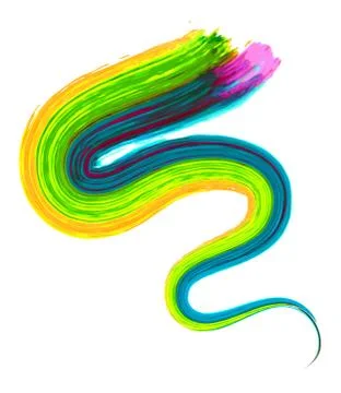 Paints smear for design project -    vector illustration Stockillustratie