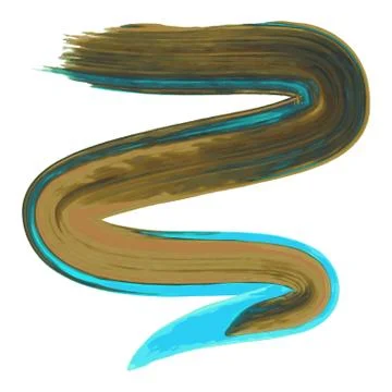 Paints smear for design project -    vector illustration Stock Illustration