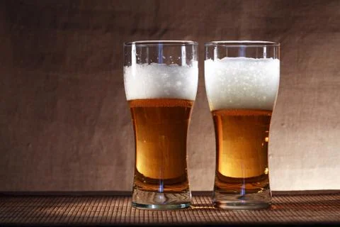 Pair of beer Stock-Fotos