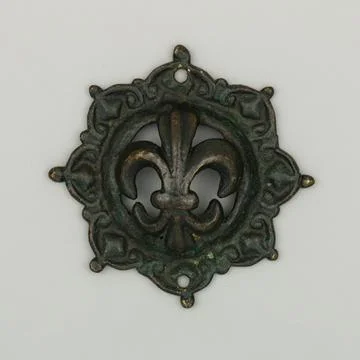 Pair of Bit Bosses first half 17th century probably Netherlandish Bit bosse.. Stock Photos